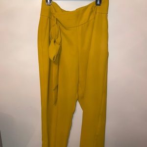 Zara tie waist pants